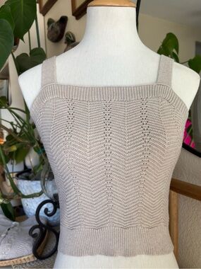 Joie Strap Crochet Knit Top Tank Top Women’s Size xs